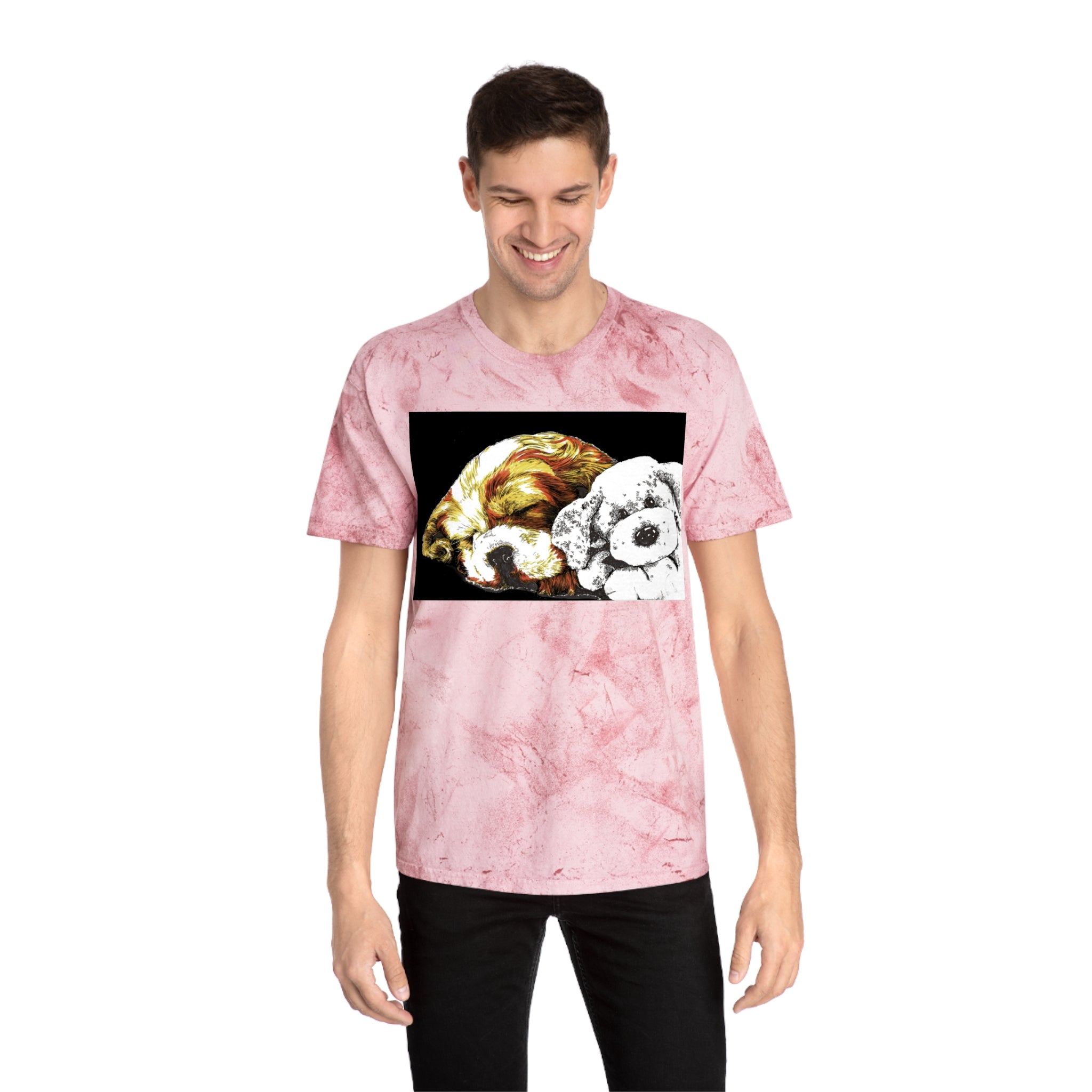 Color Blast Cocker Spaniel Unisex T-Shirt