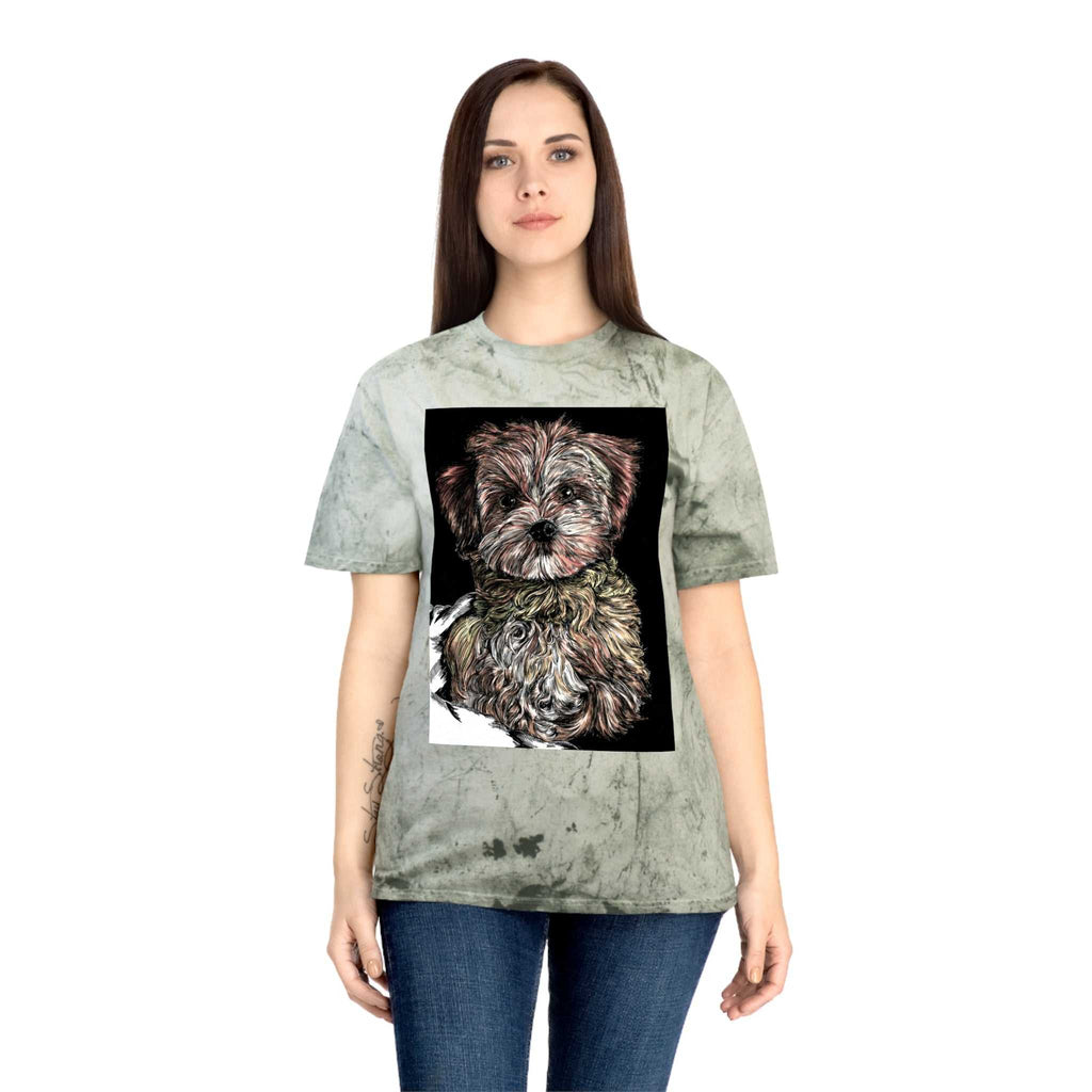 Show your love for your furry friends with this Puppy Colorful Art Unisex T-Shirt - Perfect Gift for Pet Lovers. Get yours today!