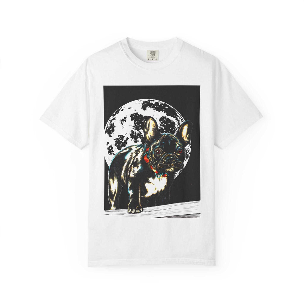 Moonlit French Bulldog Unisex T-Shirt - Pet Lovers Gift
