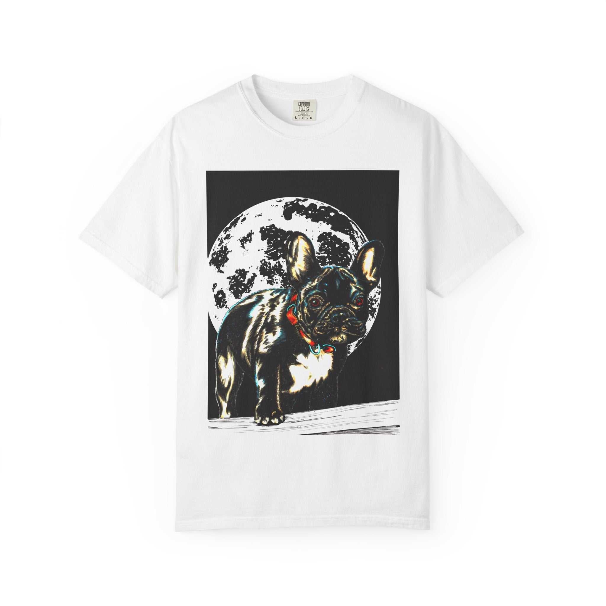 Moonlit French Bulldog Unisex T-Shirt - Pet Lovers Gift