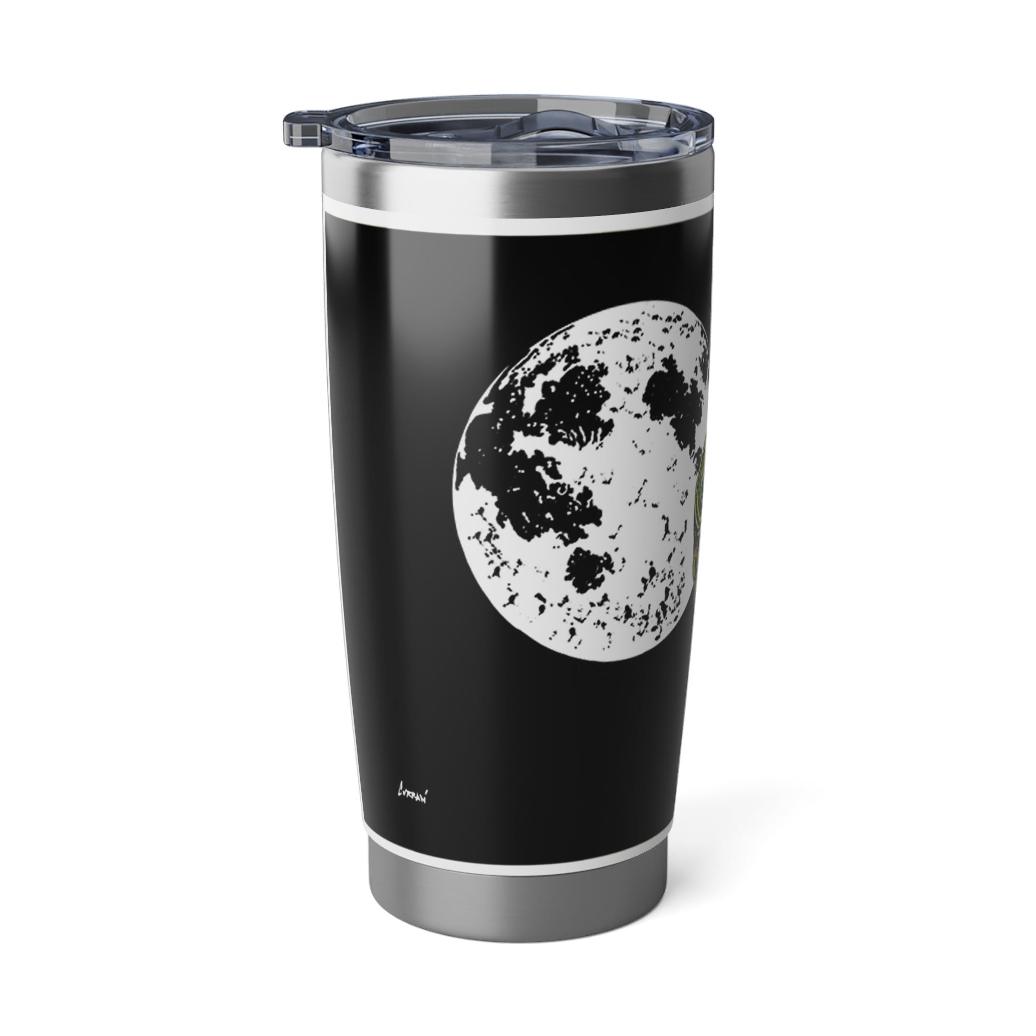 Chameleon 20oz Tumbler, depicting Original Hand Drawn Art