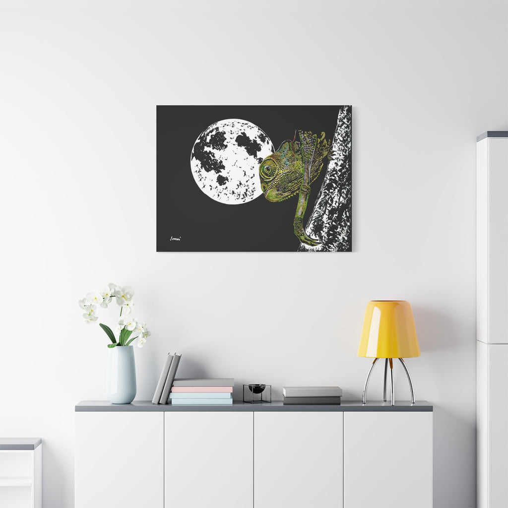Chameleon Print of the Original, hand drawn wall art