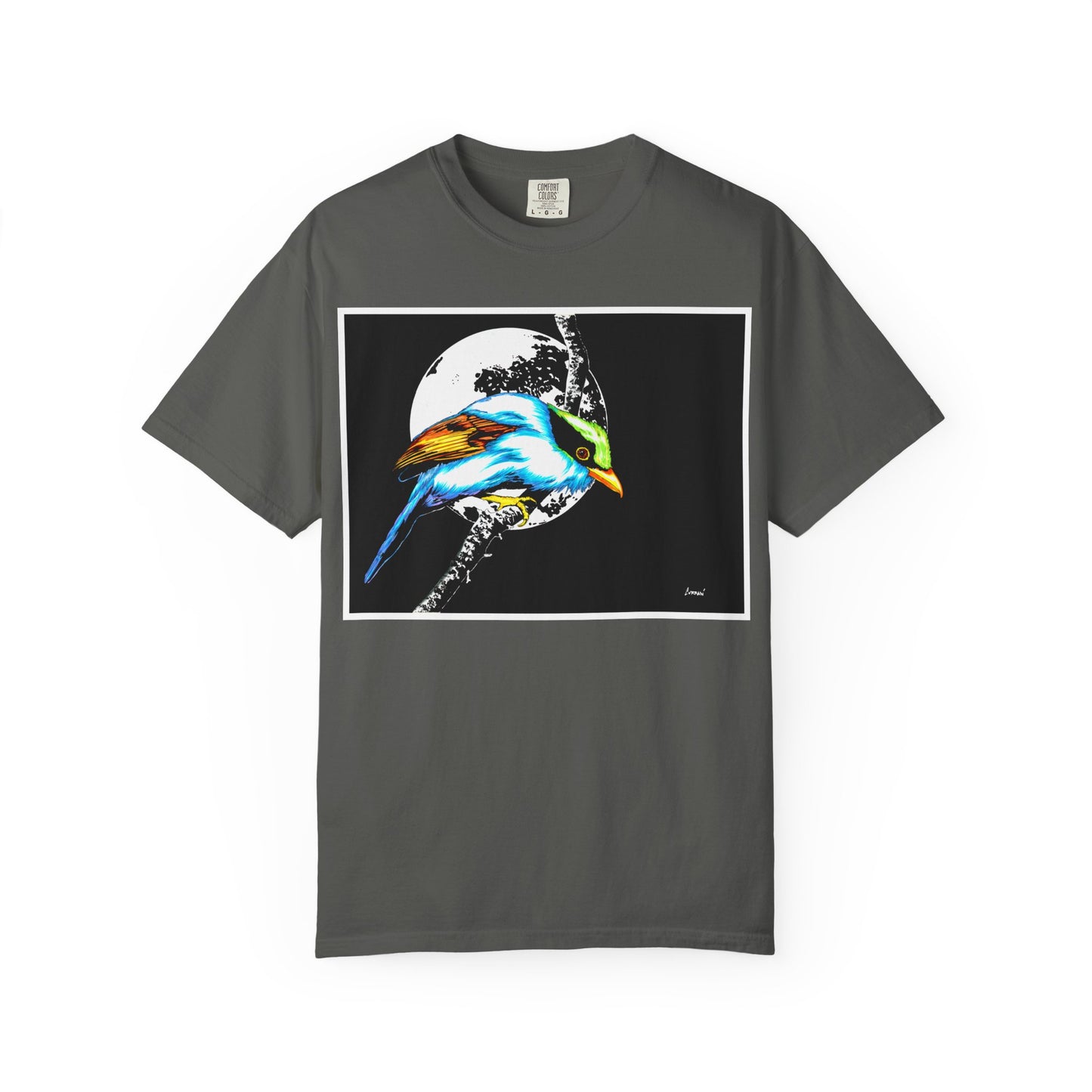 Colorful Bird Graphic Unisex T-Shirt - Nature Lover Apparel