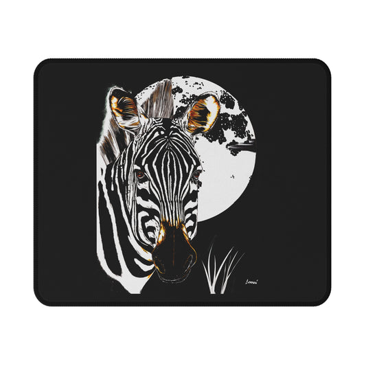Zebra Design Non-Slip Gaming Mouse Pad - Perfect for Gamers and Animal Lovers