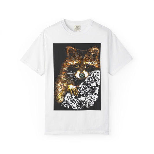 Vintage Raccoon Graphic Unisex T-shirt - Nature Lover Gift