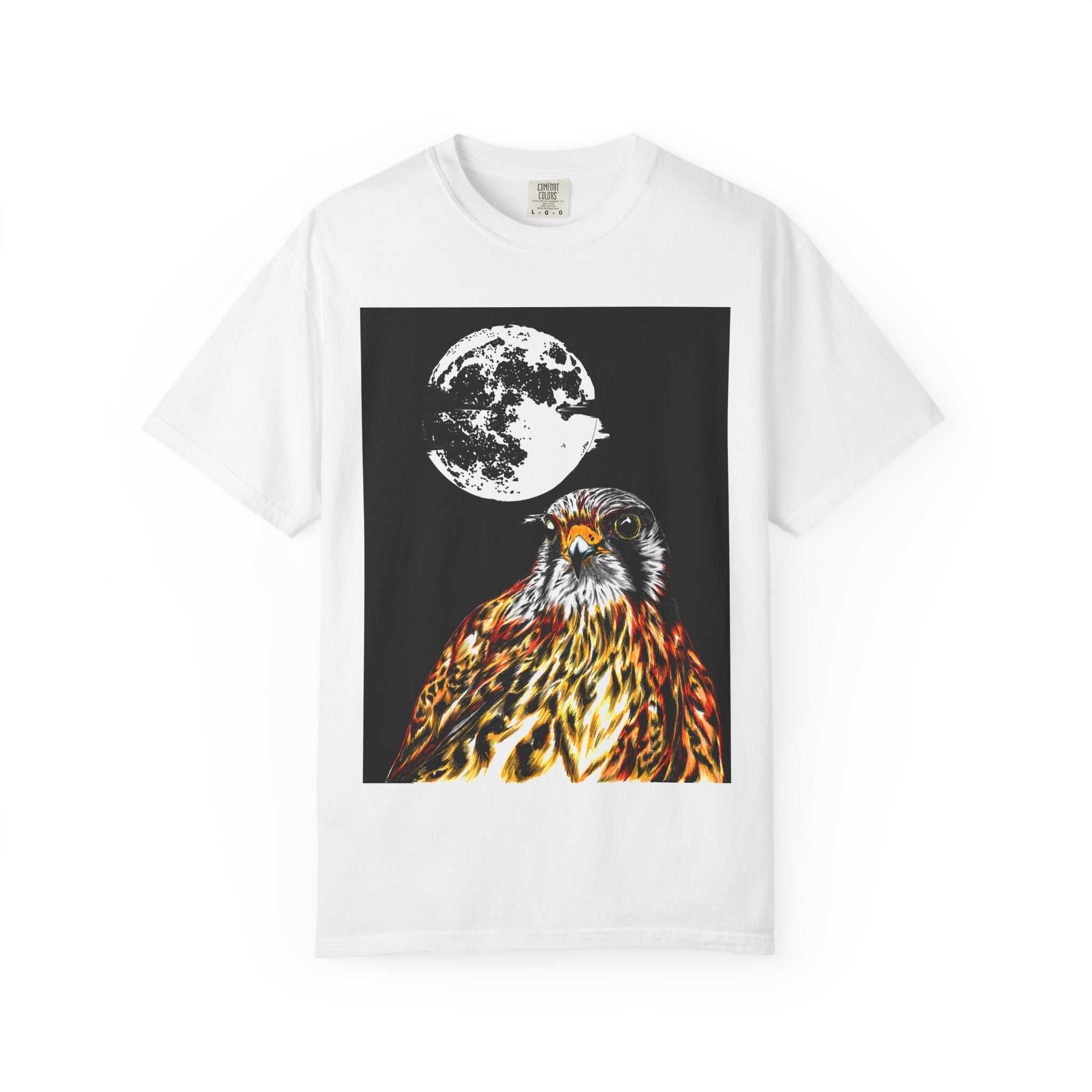 Moonlit Falcon T-Shirt featuring the Original Art
