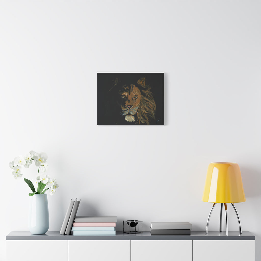 Lion Canvas Art – Original Hand-Painted Realistic