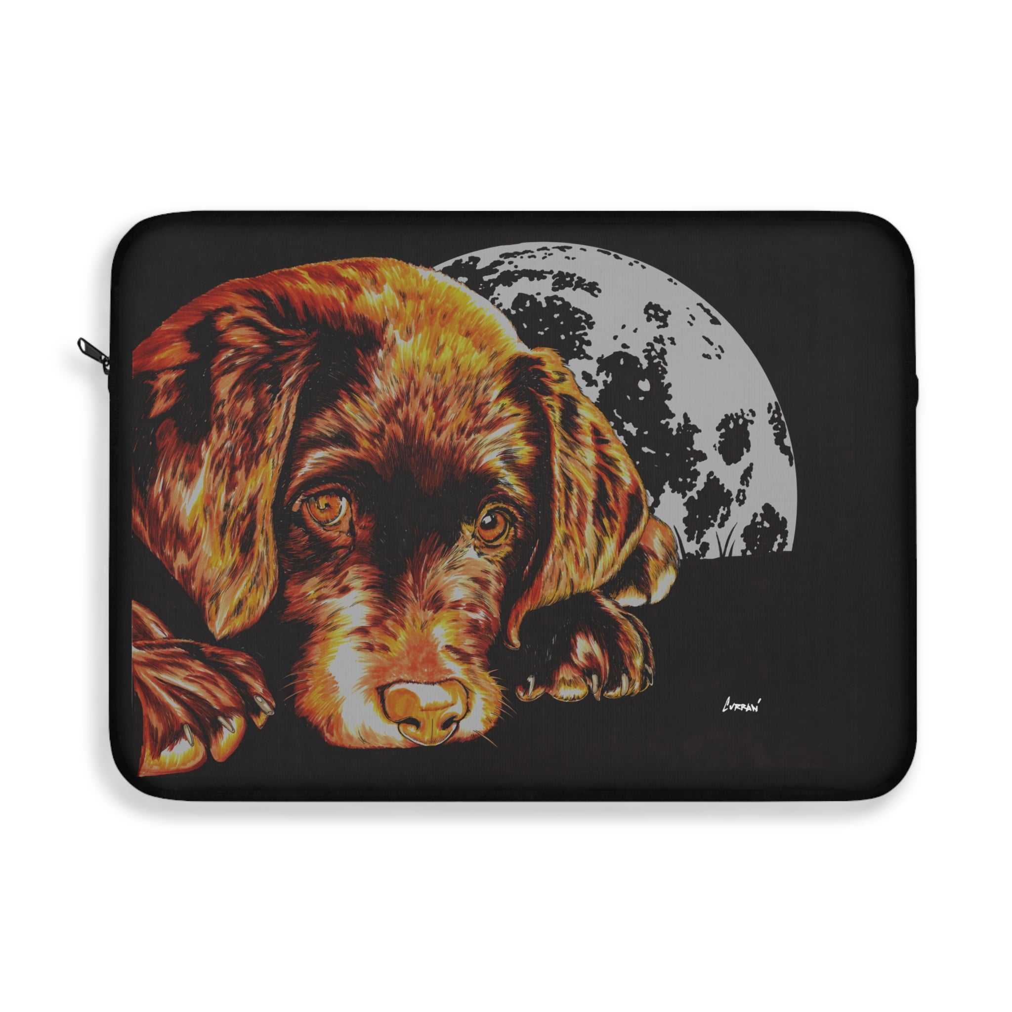 Chocolate Lab Puppy Laptop Sleeve - Perfect for Dog Lovers
