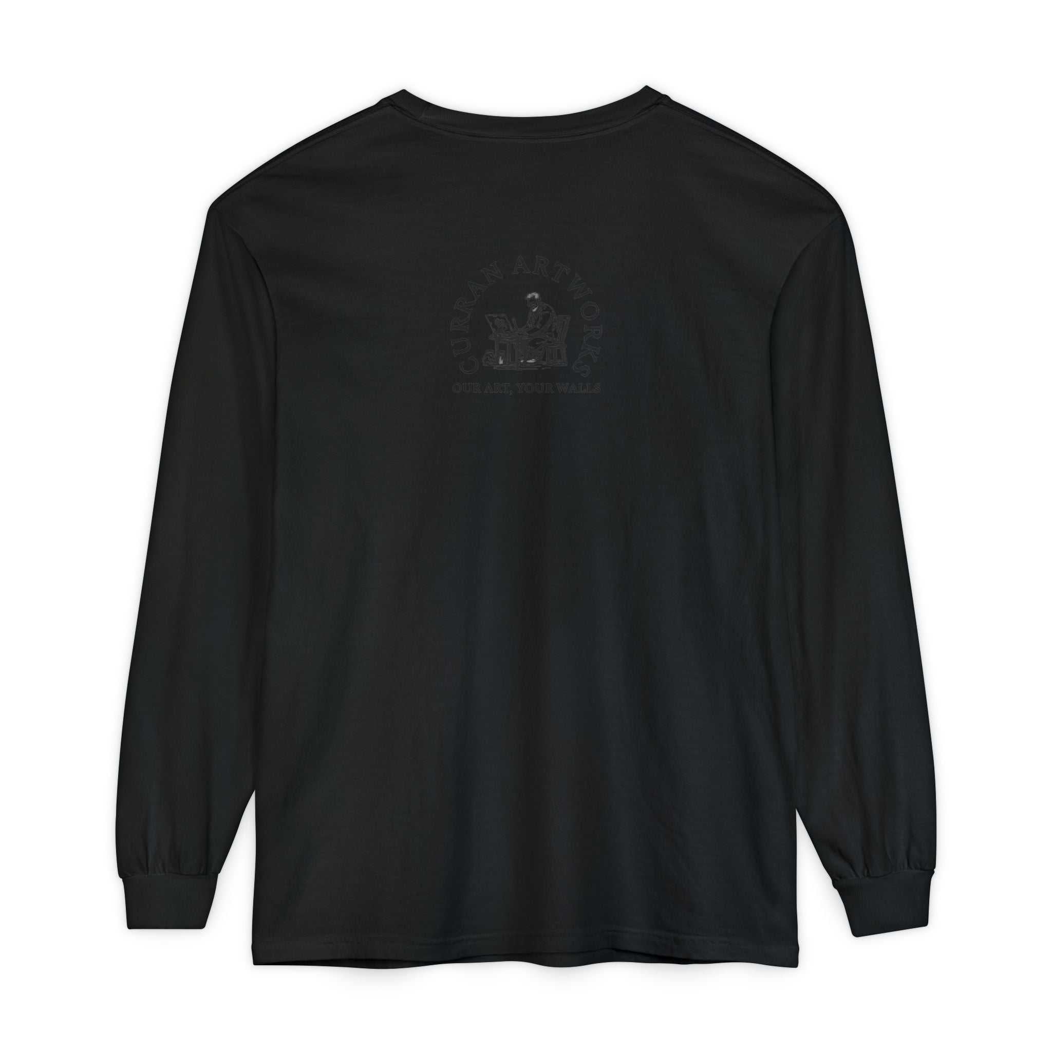 Moonlit Stag Long Sleeve T-Shirt - Unisex Nature Apparel