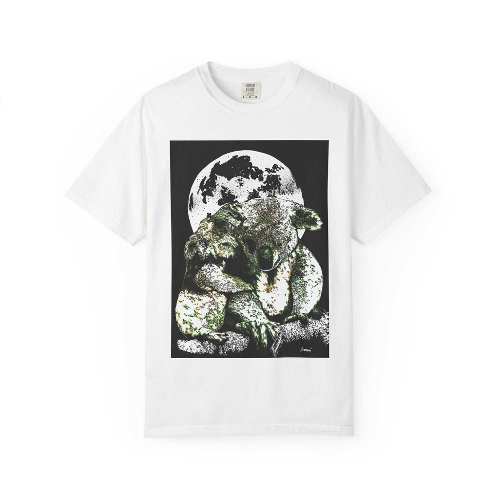 Koala T-Shirt for Nature Lovers - Unisex Garment-Dyed