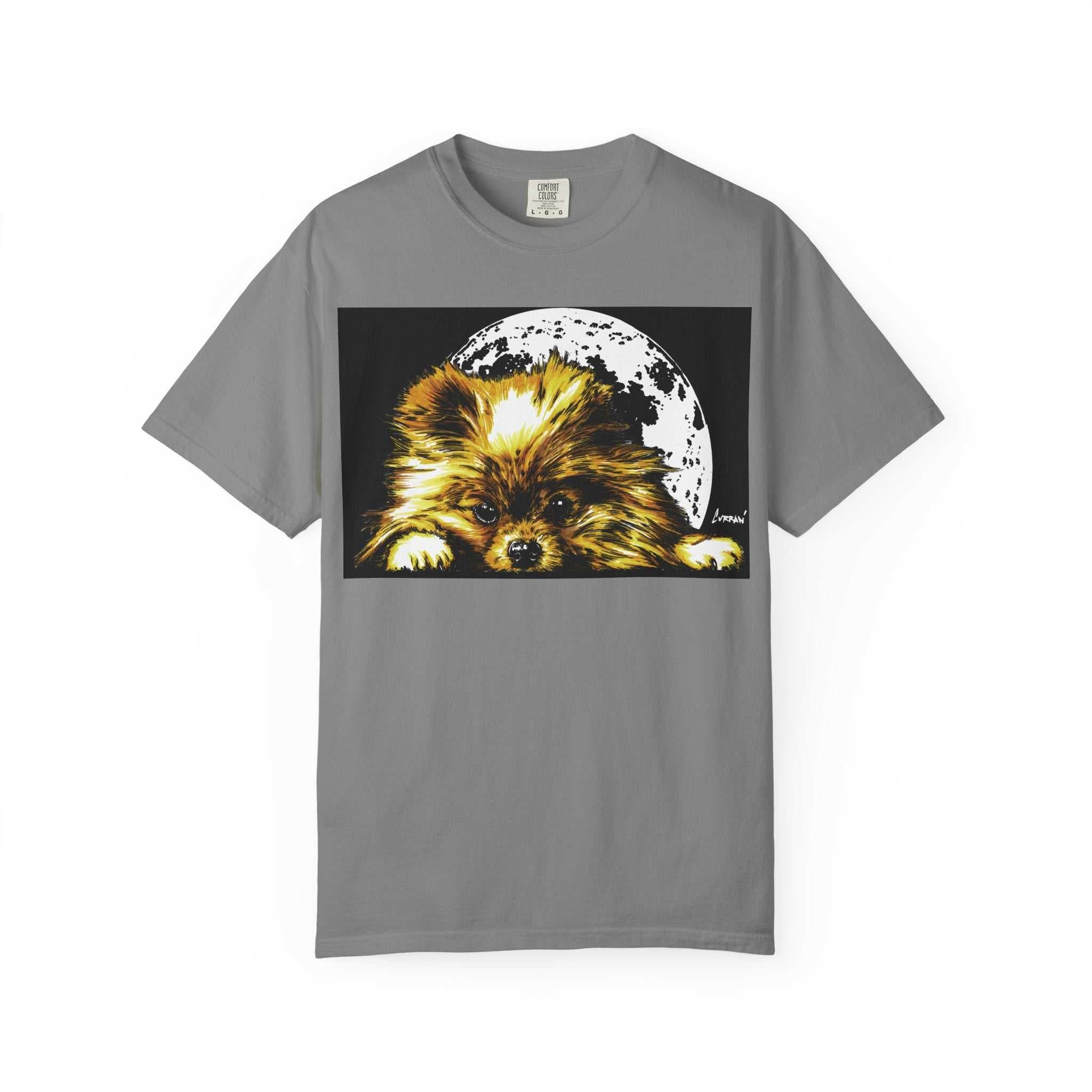 Pomeranian Unisex T-shirt - Hand Painted Art Design