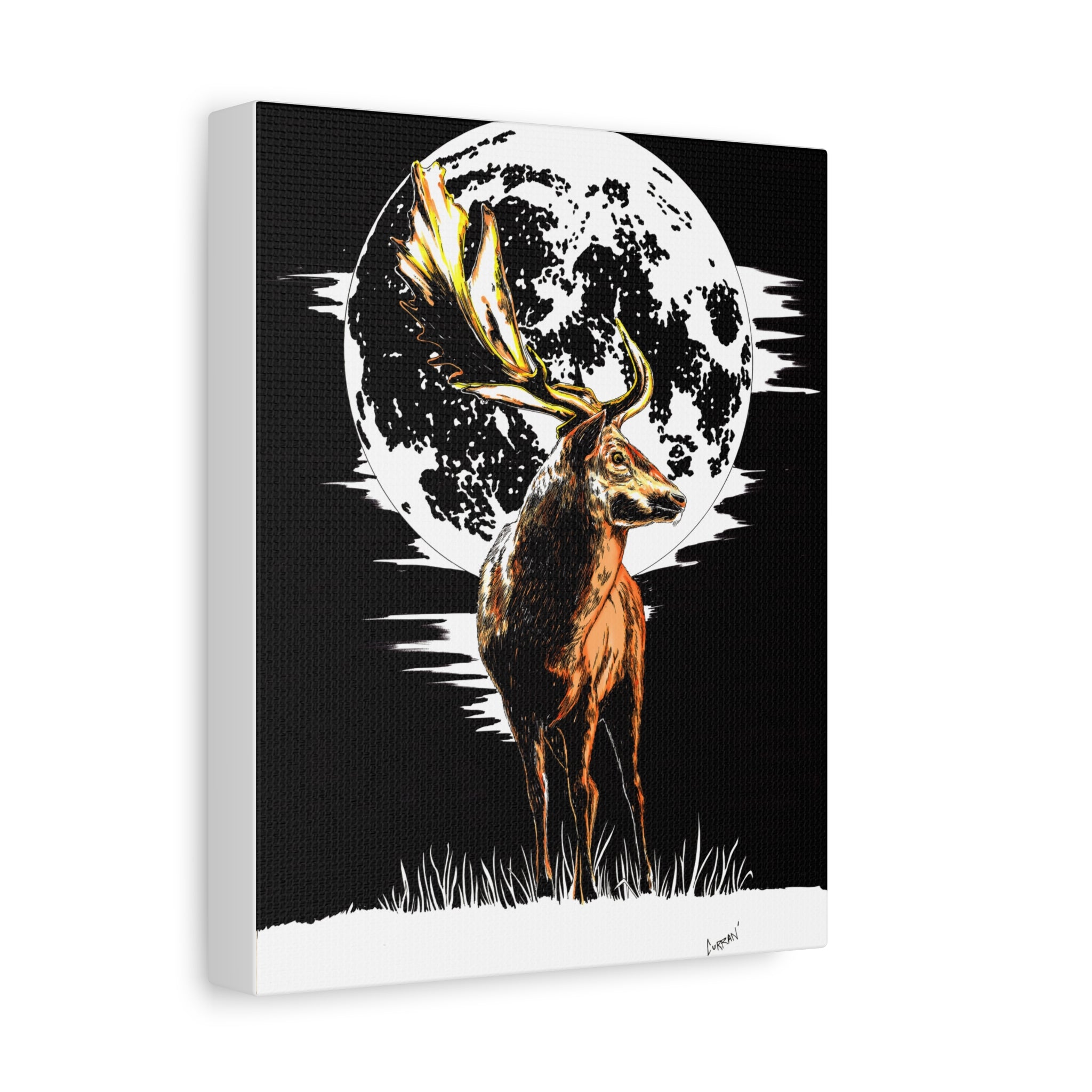 Deer Wall Art, Deer Print, Wildlife Art, Rustic Wall Decor