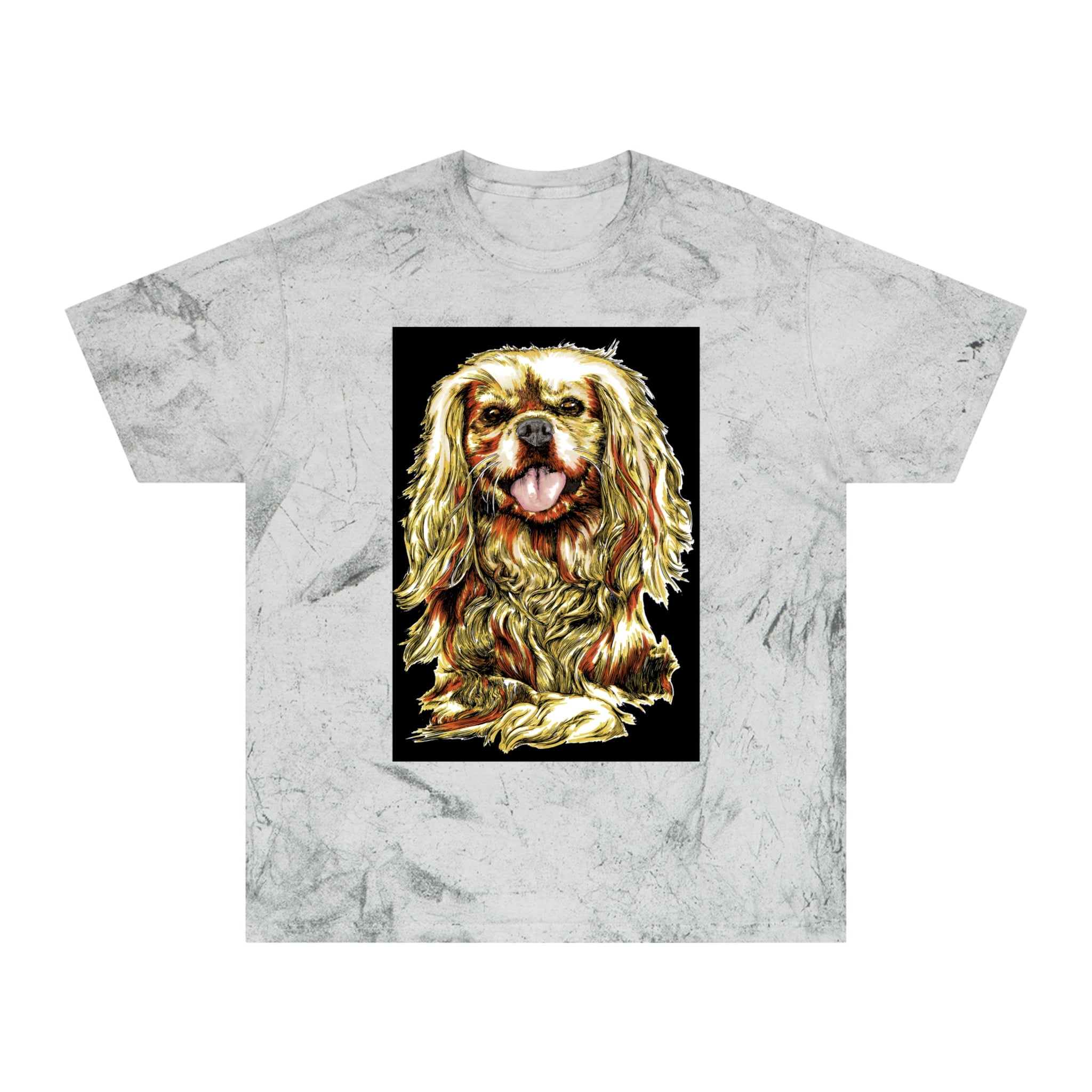 Colorful Dog Art Unisex T Shirt Perfect Gift for Pet Lovers