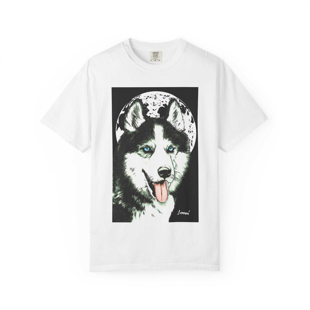 Discover the perfect blend of style and comfort with our Siberian Husky Unisex Garment-Dyed T-Shirt. Shop now for a look that stands out!