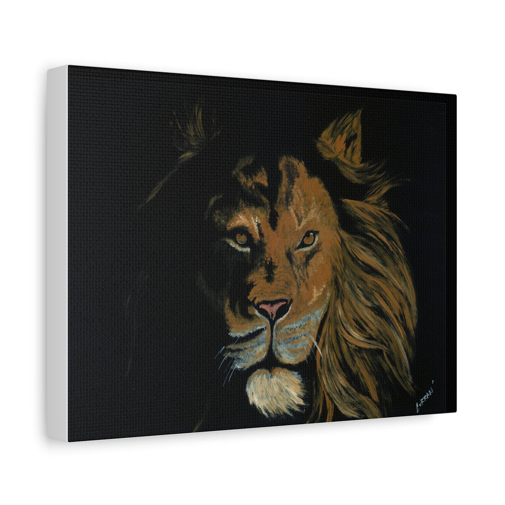Lion Canvas Art – Original Hand-Painted Realistic