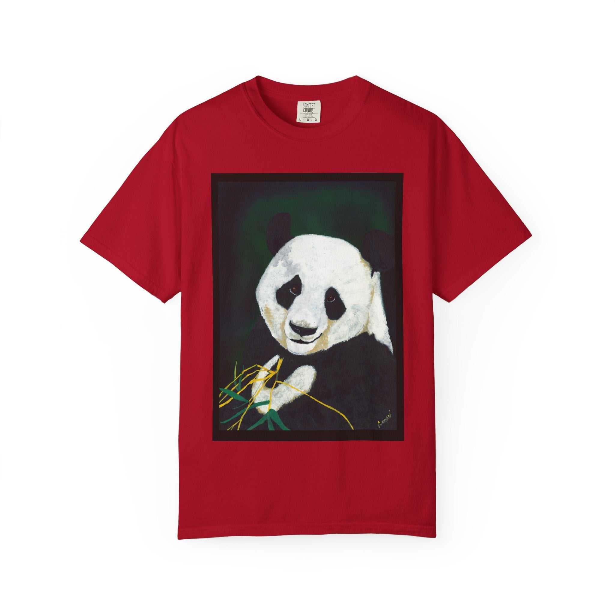 Giant Panda Love T-Shirt | Wildlife Art Tee