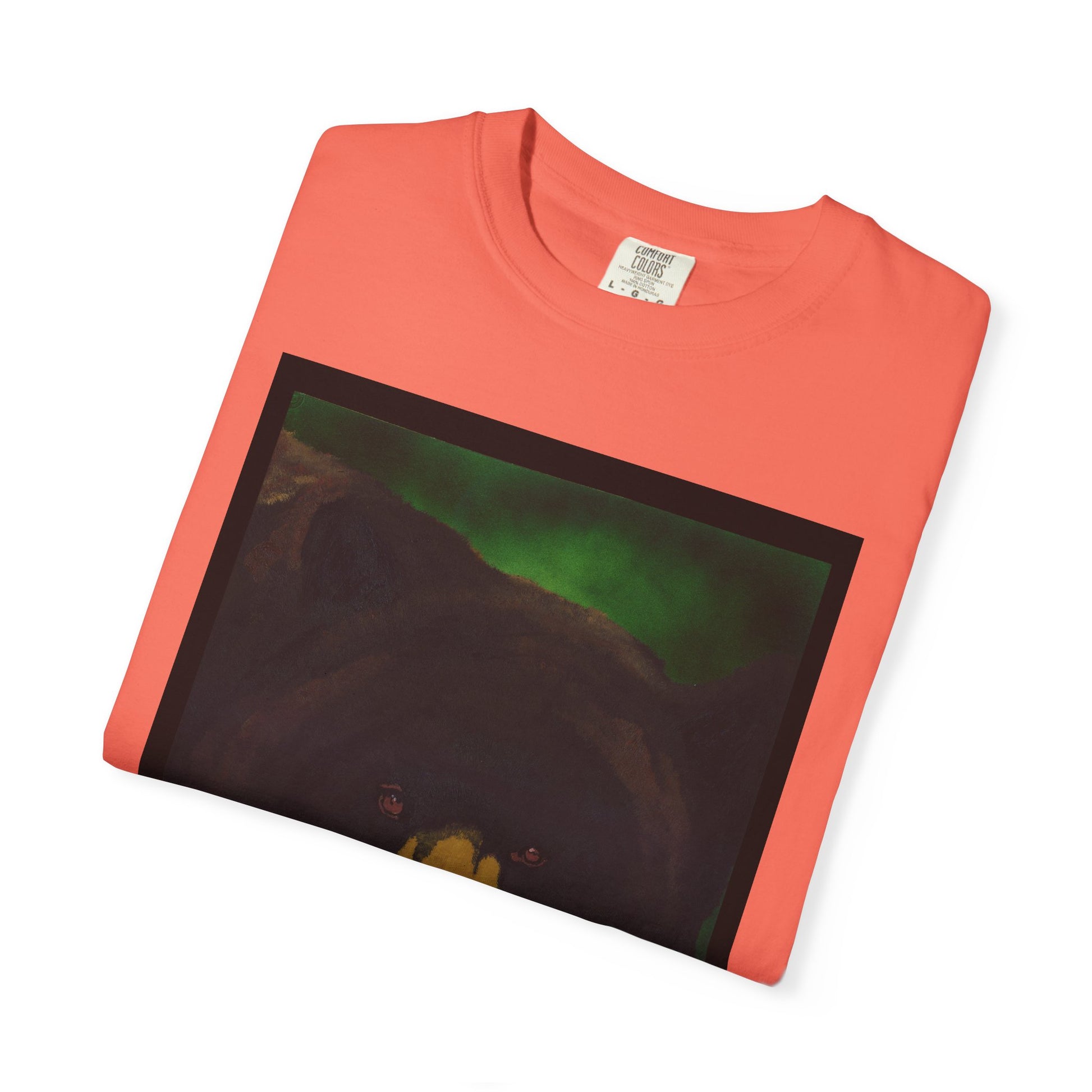 Brown Bear Unisex Garment-Dyed T-Shirt - Nature Apparel