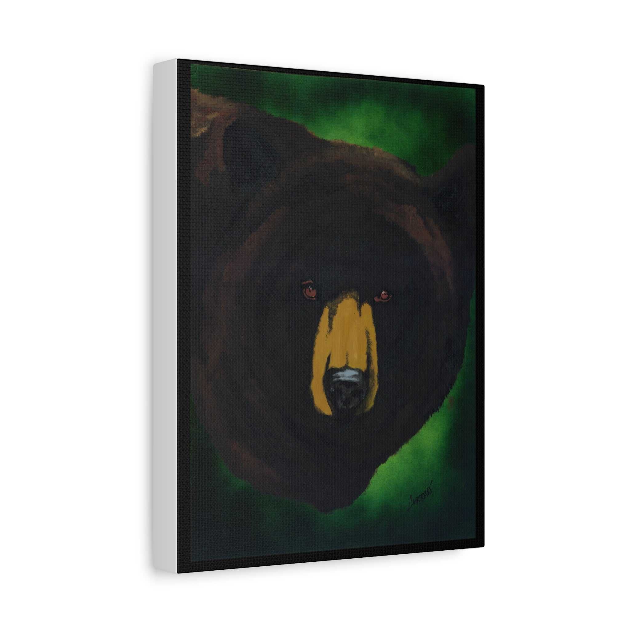 Brown Bear Wall Art, Brown Bear Art Print