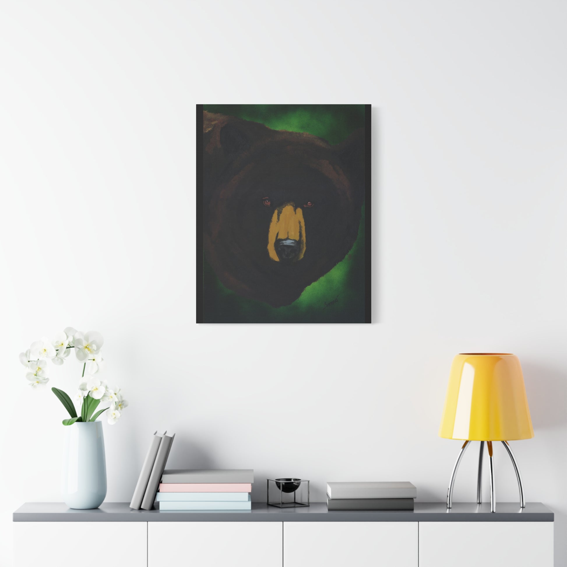 Brown Bear Wall Art, Brown Bear Art Print