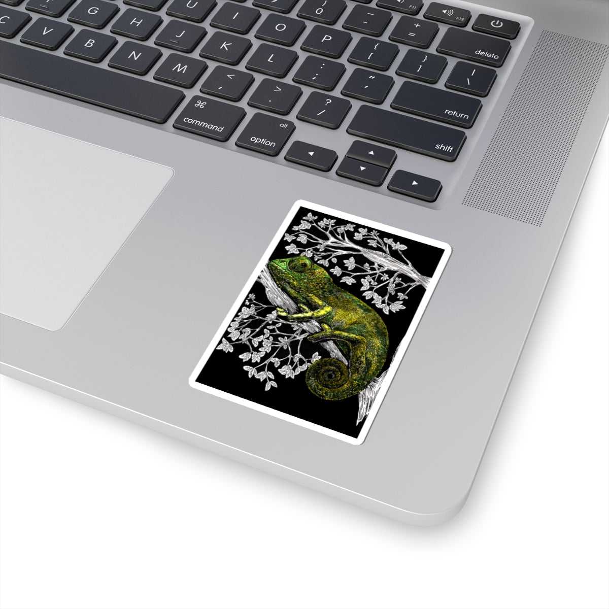 Unleash your love for nature with Vibrant Chameleon Kiss-Cut Stickers for Nature Lovers. Add a pop of color to your world today!