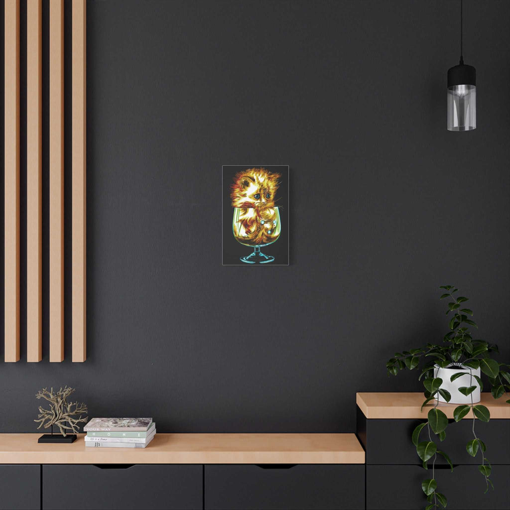 Transform your walls with the enchanting charm of our Whimsical Cat Art Canvas Print - 1.25" Stretched Wall Decor. Add a touch of whimsy to your space!