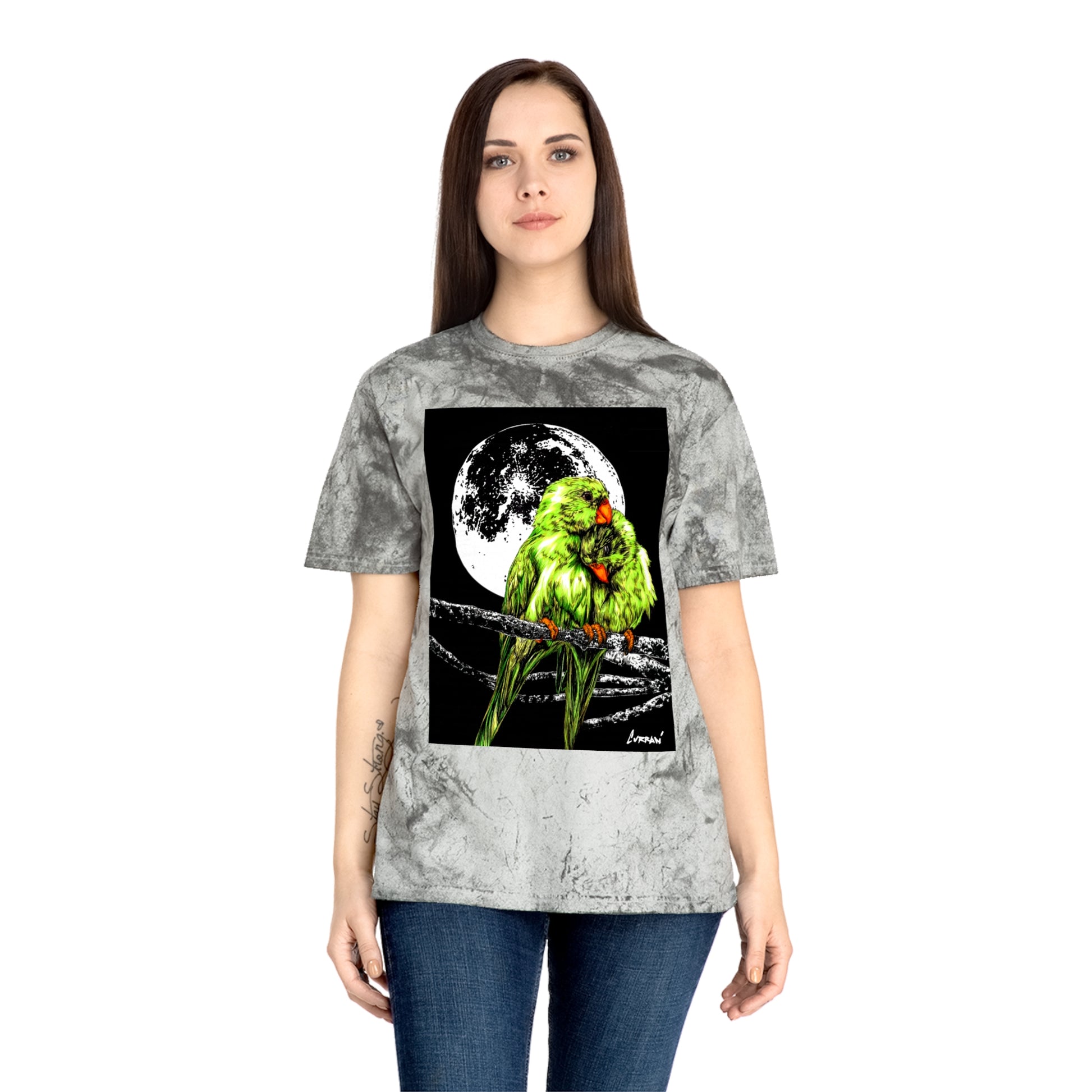 Beautiful Parrot Art Unisex Tee - Nature Lovers Gift