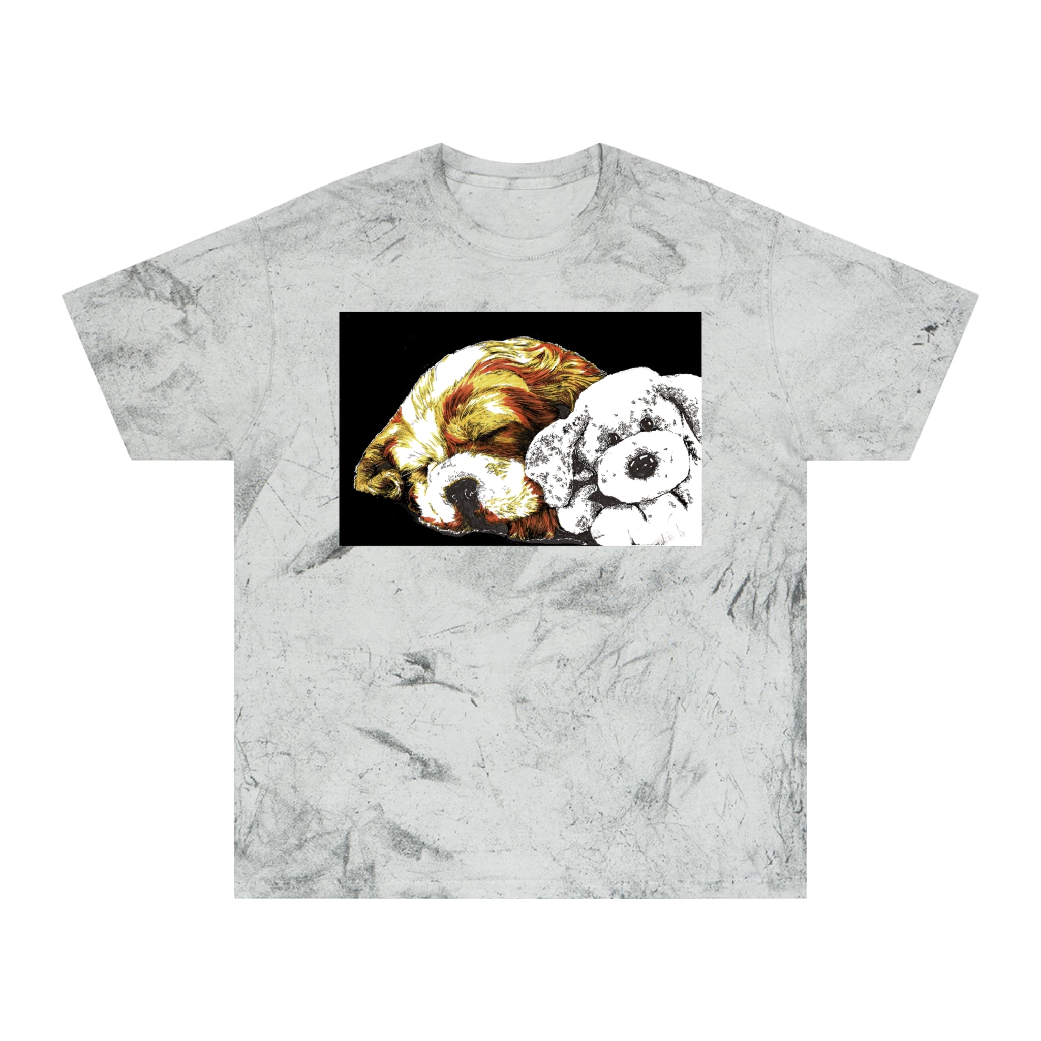 Color Blast Cocker Spaniel Unisex T-Shirt