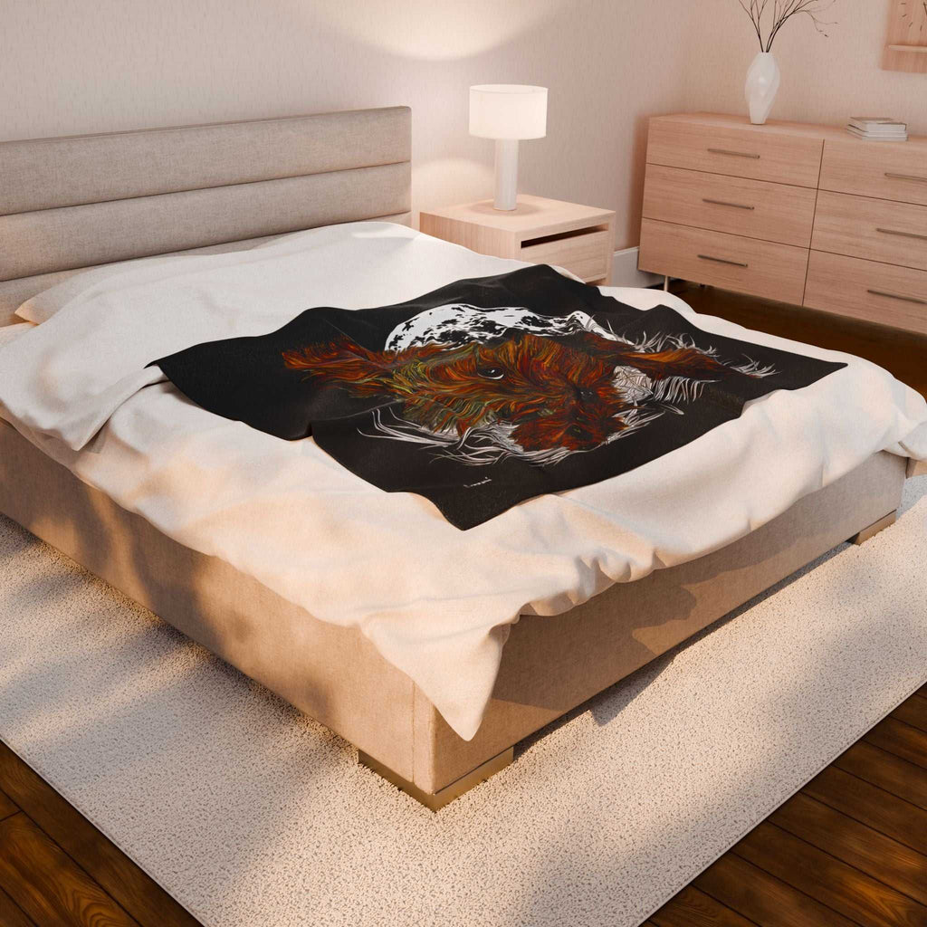 Yorkie Terrier Plush Blanket Perfect for Pet Lovers