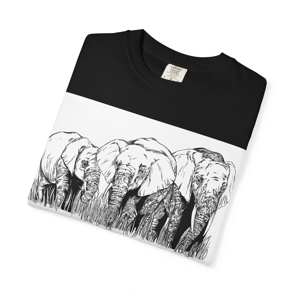 Eco-Friendly Elephant Graphic Unisex T-Shirt