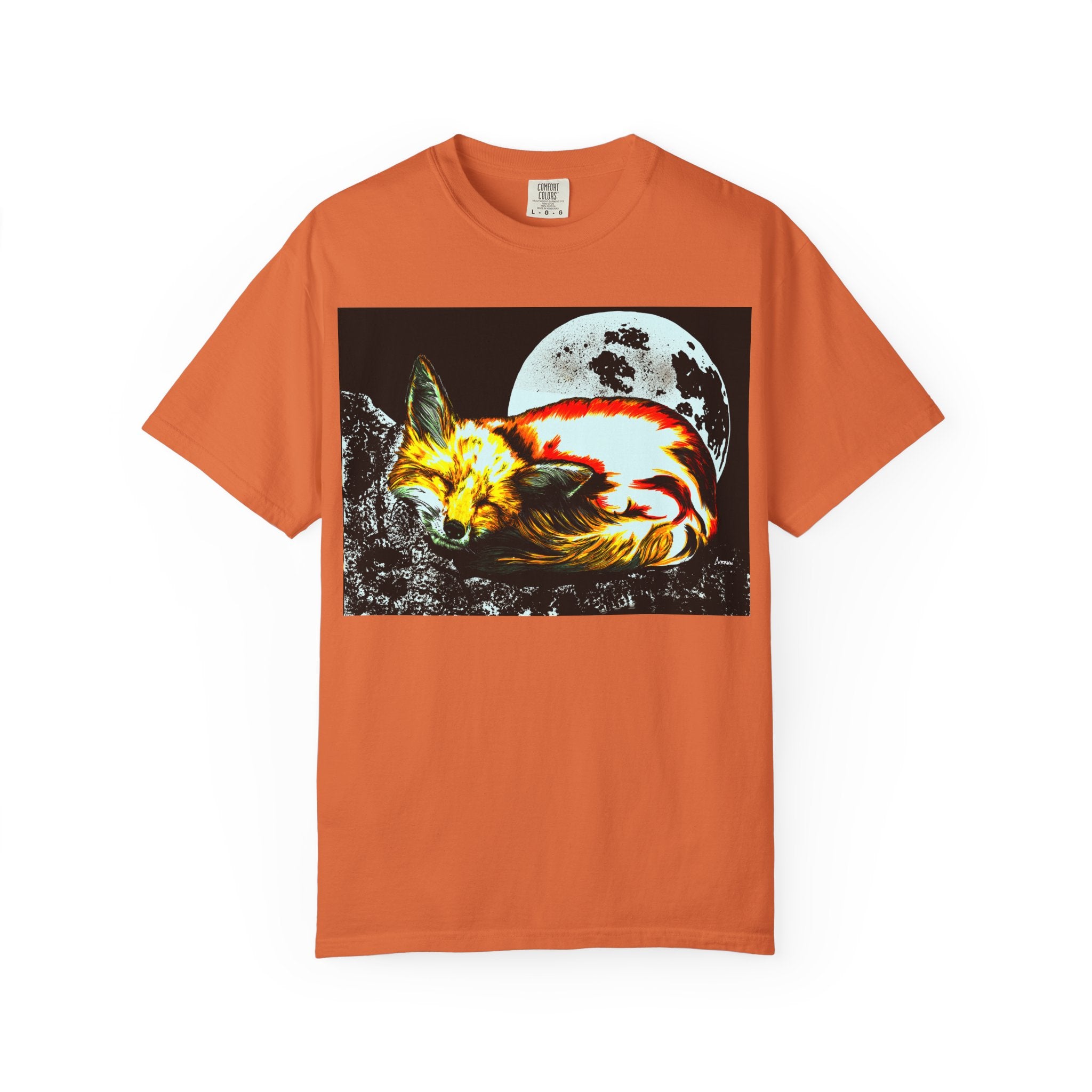 Dreamy Red Fox Graphic Unisex T-Shirt - Night Vibes
