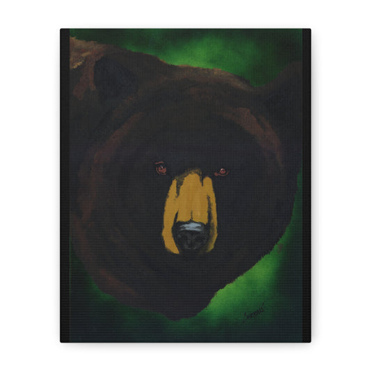 Brown Bear Wall Art, Brown Bear Art Print