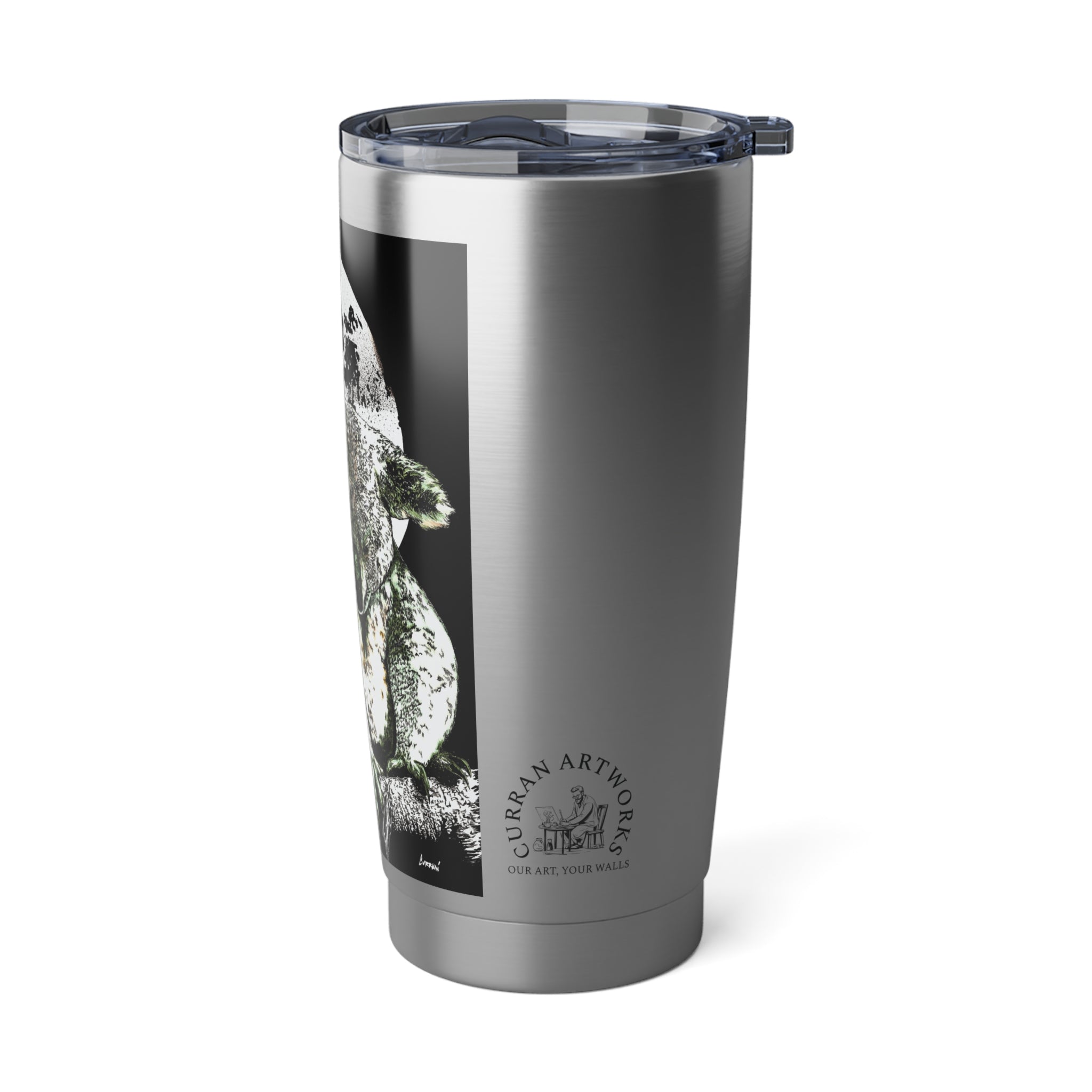 Koala 20oz Tumbler, Original Wall Art Mug,