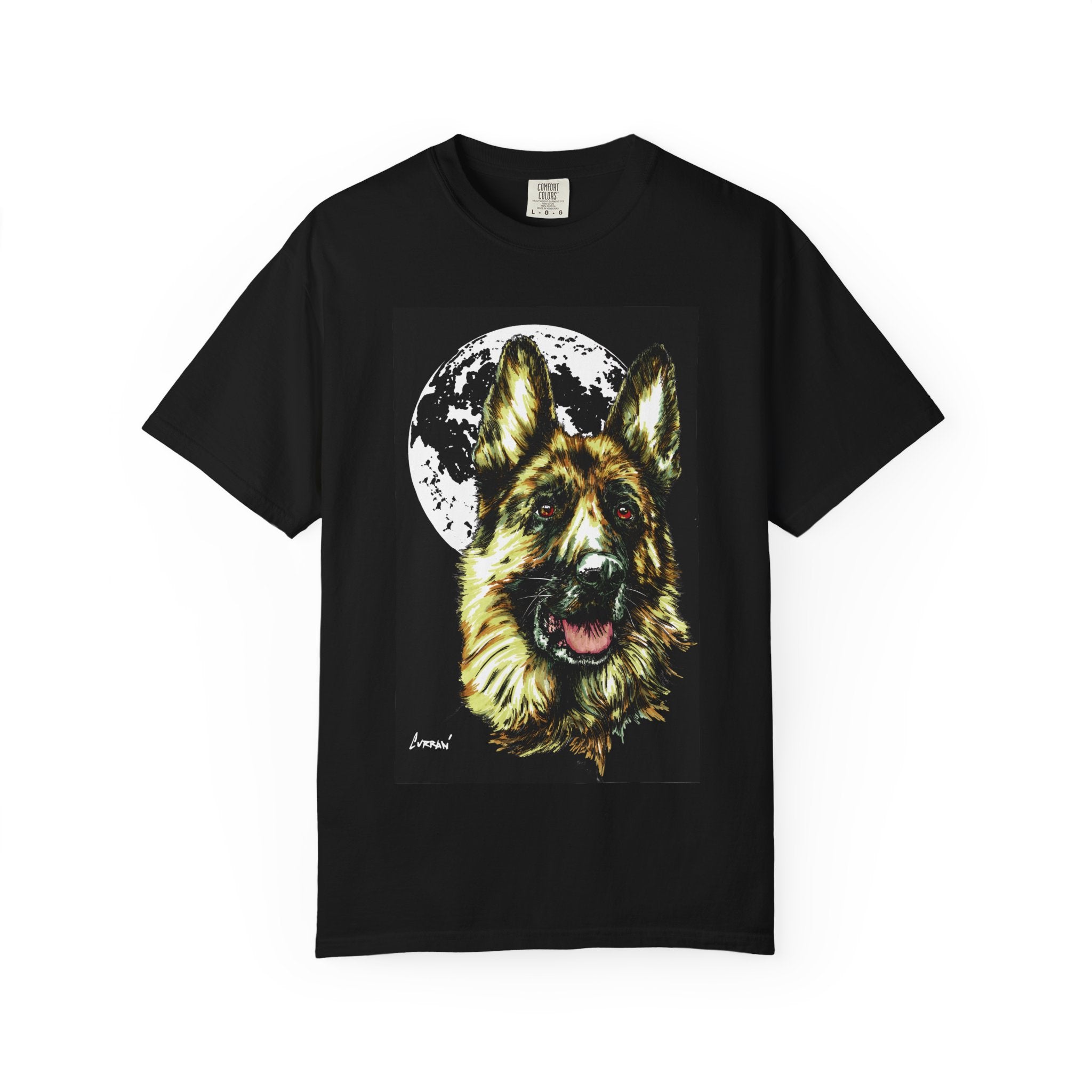 German Shepherd Hand Painted Unisex T-shirt