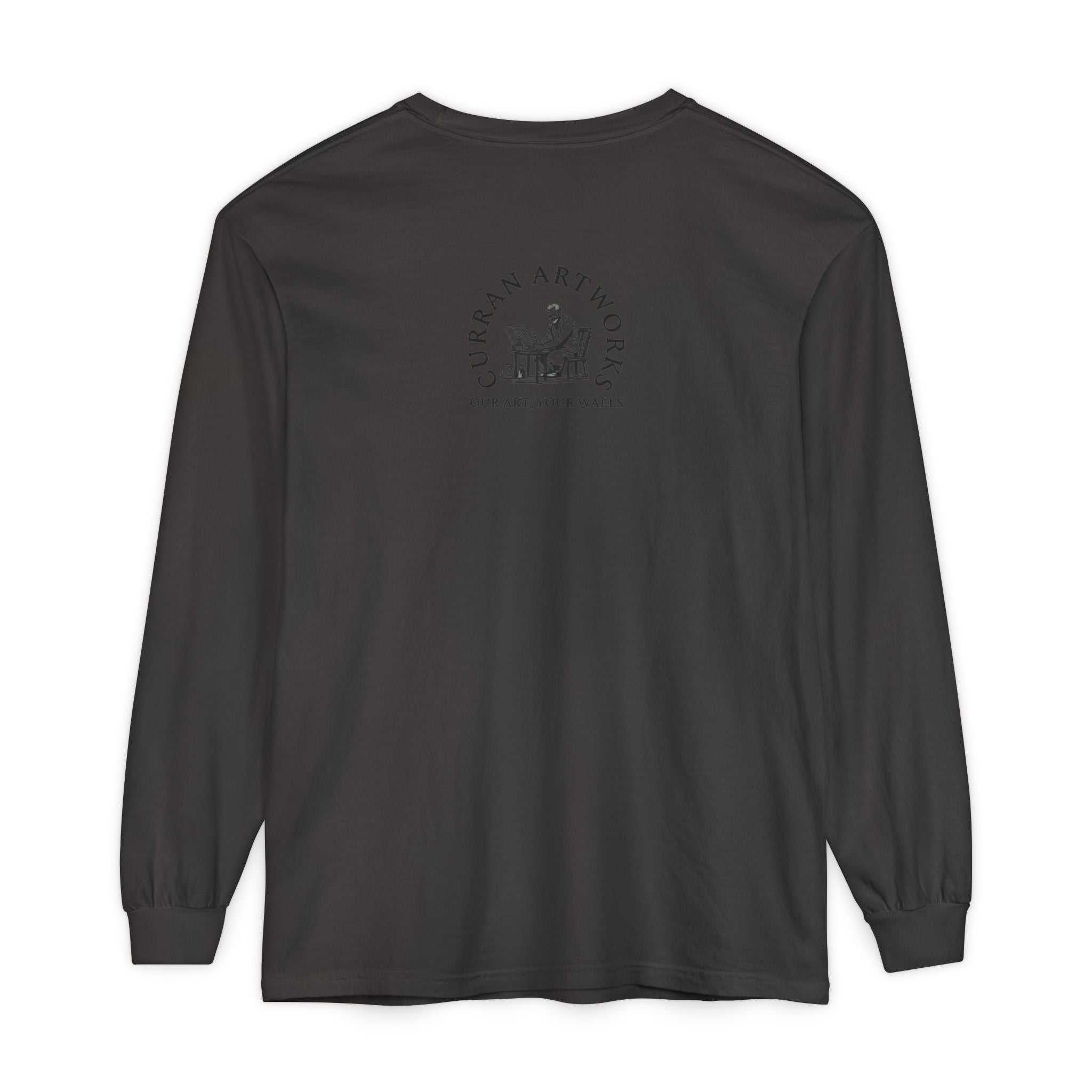 Moonlit Stag Long Sleeve T-Shirt - Unisex Nature Apparel