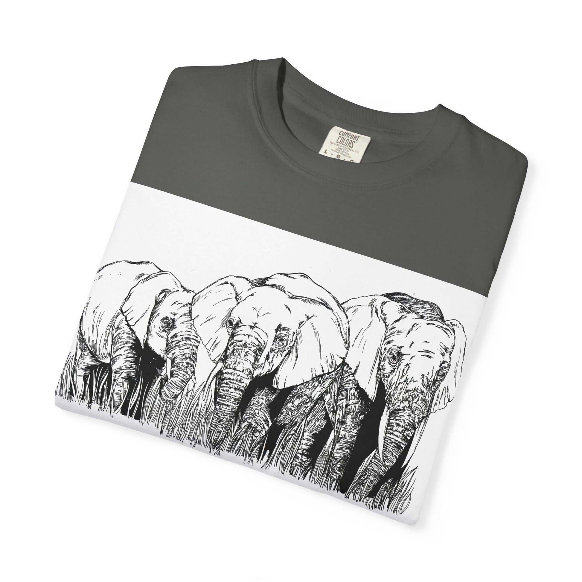 Eco-Friendly Elephant Graphic Unisex T-Shirt