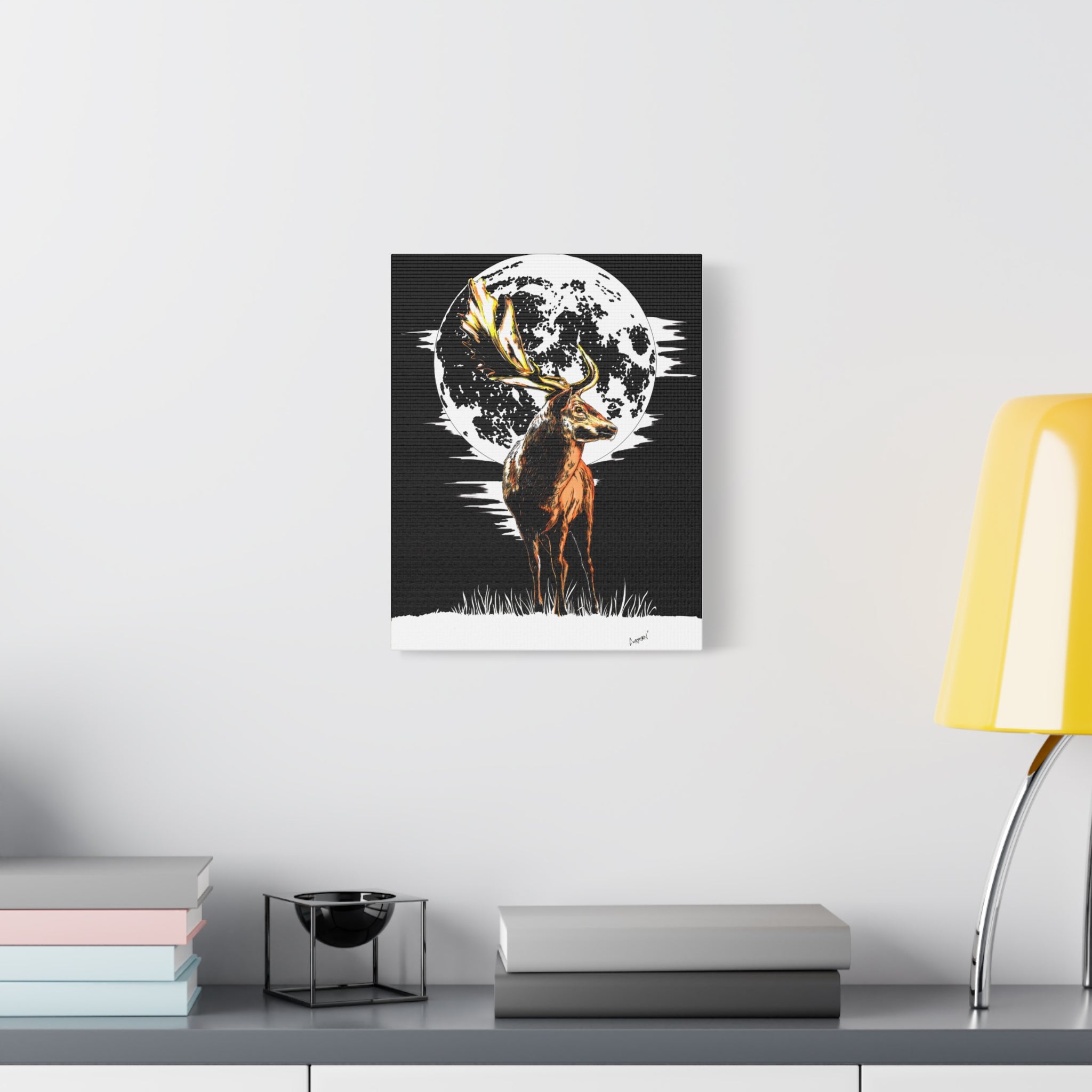 Deer Wall Art, Deer Print, Wildlife Art, Rustic Wall Decor