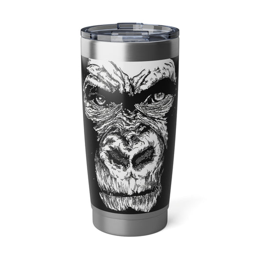 Gorilla Wall Art 20oz Tumbler - Travel Mug, Gift Idea