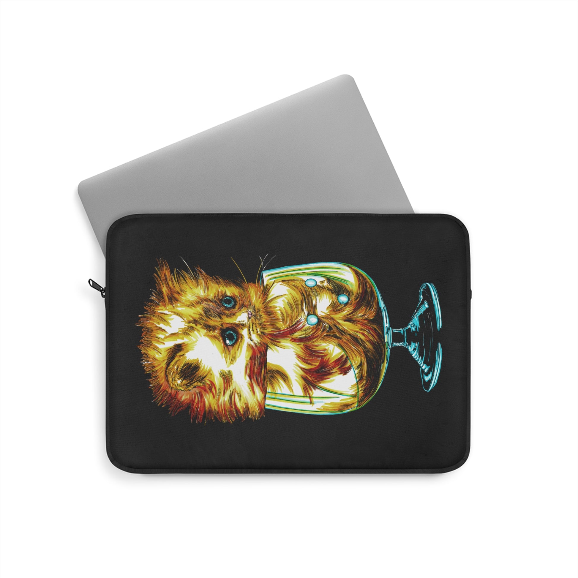 Kitten Laptop Sleeve - Stylish Gadget Case for Animal Lovers
