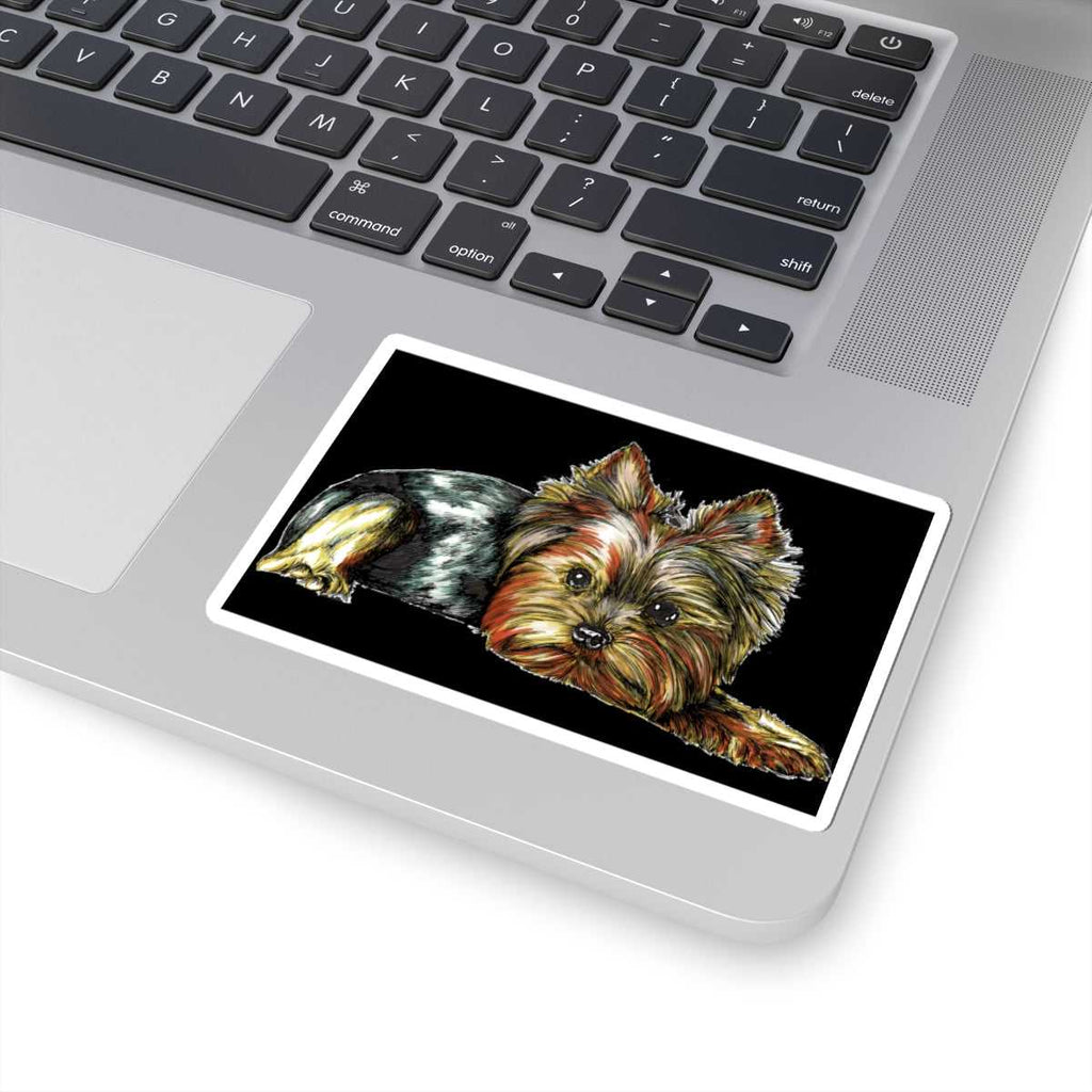 Yorkshire Terrier Kiss-Cut Stickers for Dog Lovers