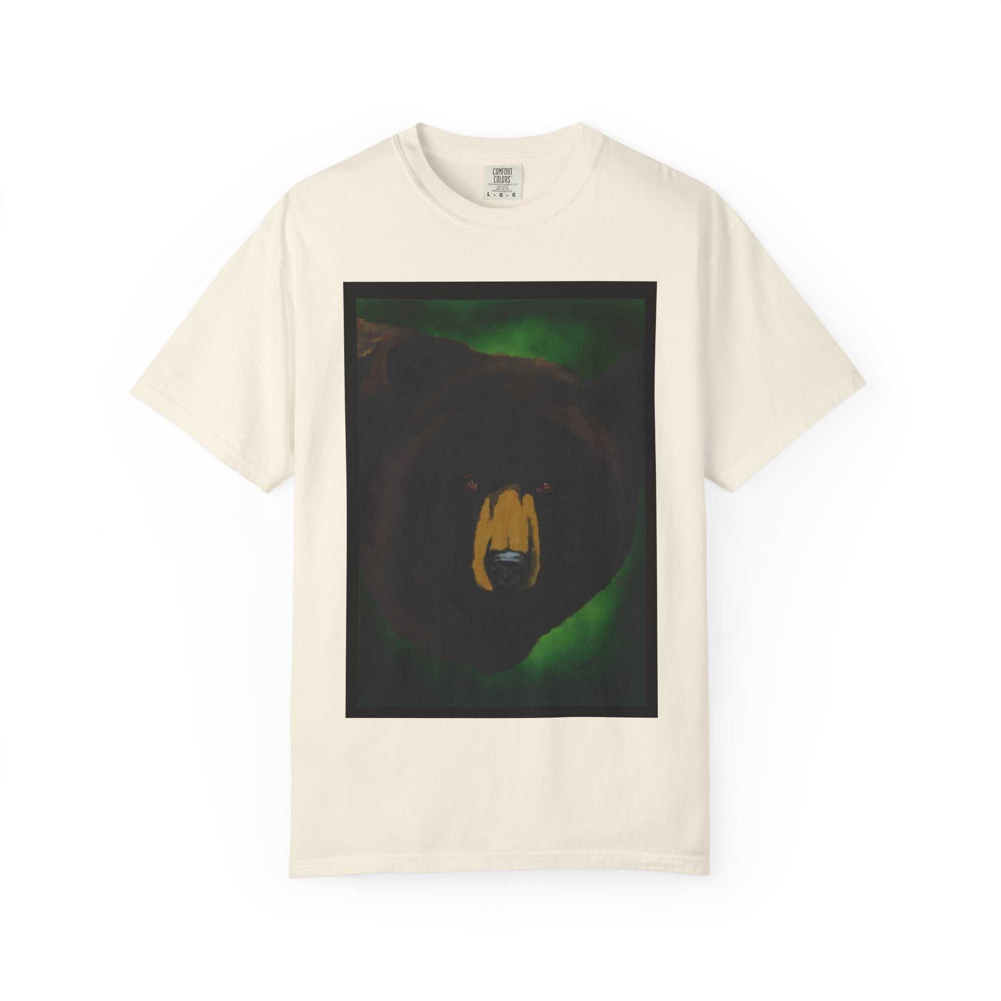 Brown Bear Unisex Garment-Dyed T-Shirt - Nature Apparel