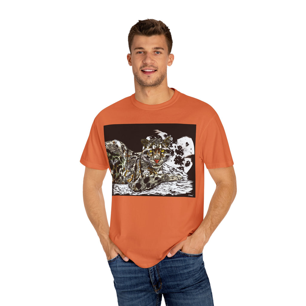 Unleash your wild side with our exclusive Wild Cat Art T-shirt for Animal Lovers. Grab yours now and show off your love for fierce felines!