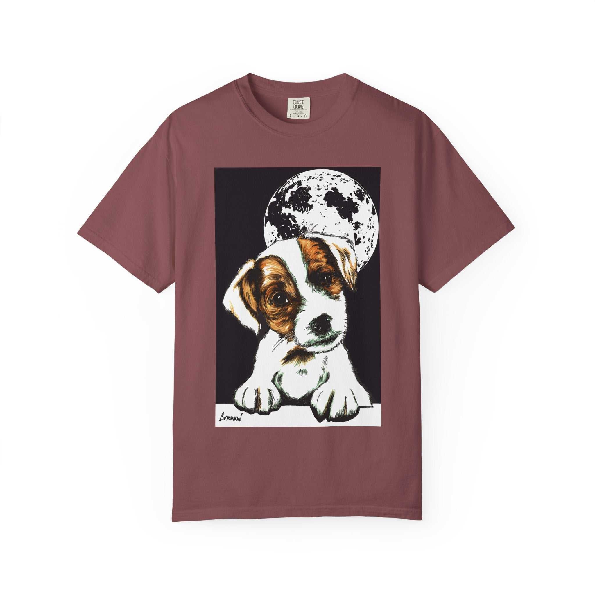Beagle Puppy-Dyed T-shirt – Perfect for Pet Lovers