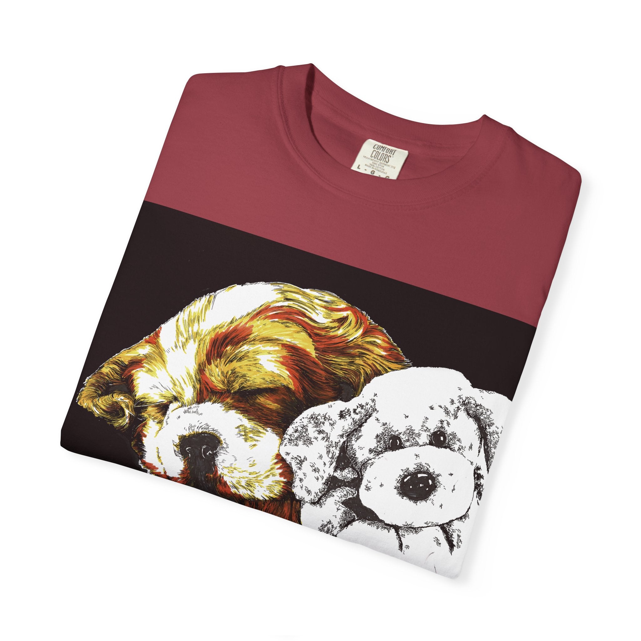 Cocker Spaniel T-shirt - Hand Drawn Art Design