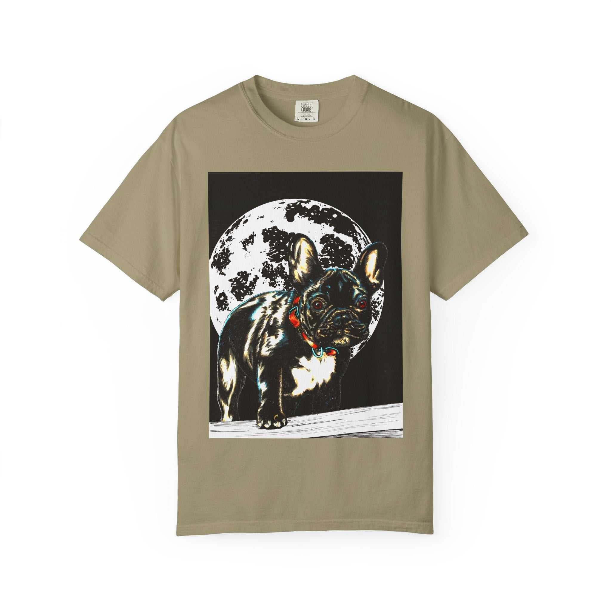 Moonlit French Bulldog Unisex T-Shirt - Pet Lovers Gift