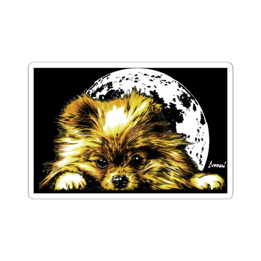Pomeranian Kiss-Cut Stickers