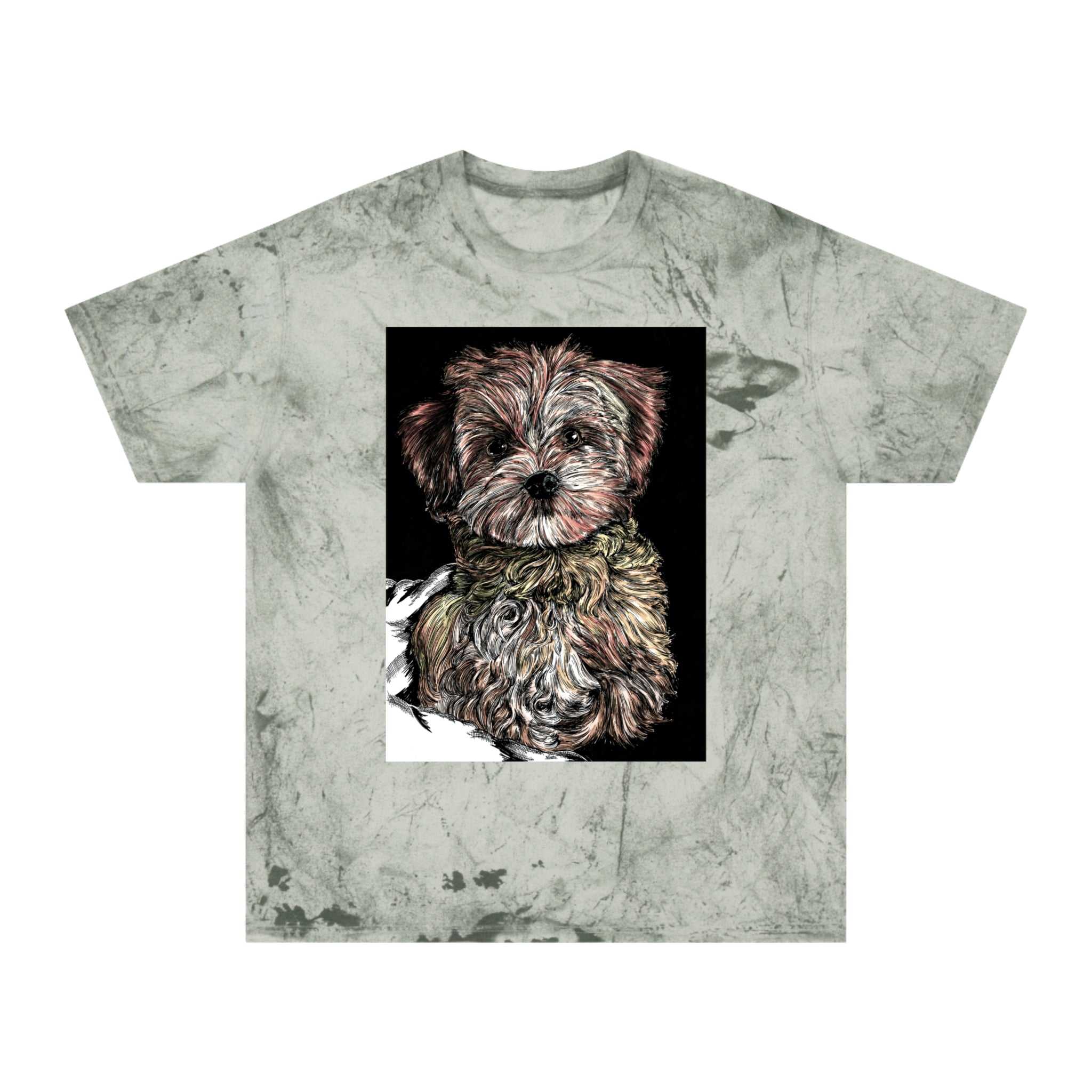 Show your love for your furry friends with this Puppy Colorful Art Unisex T-Shirt - Perfect Gift for Pet Lovers. Get yours today!