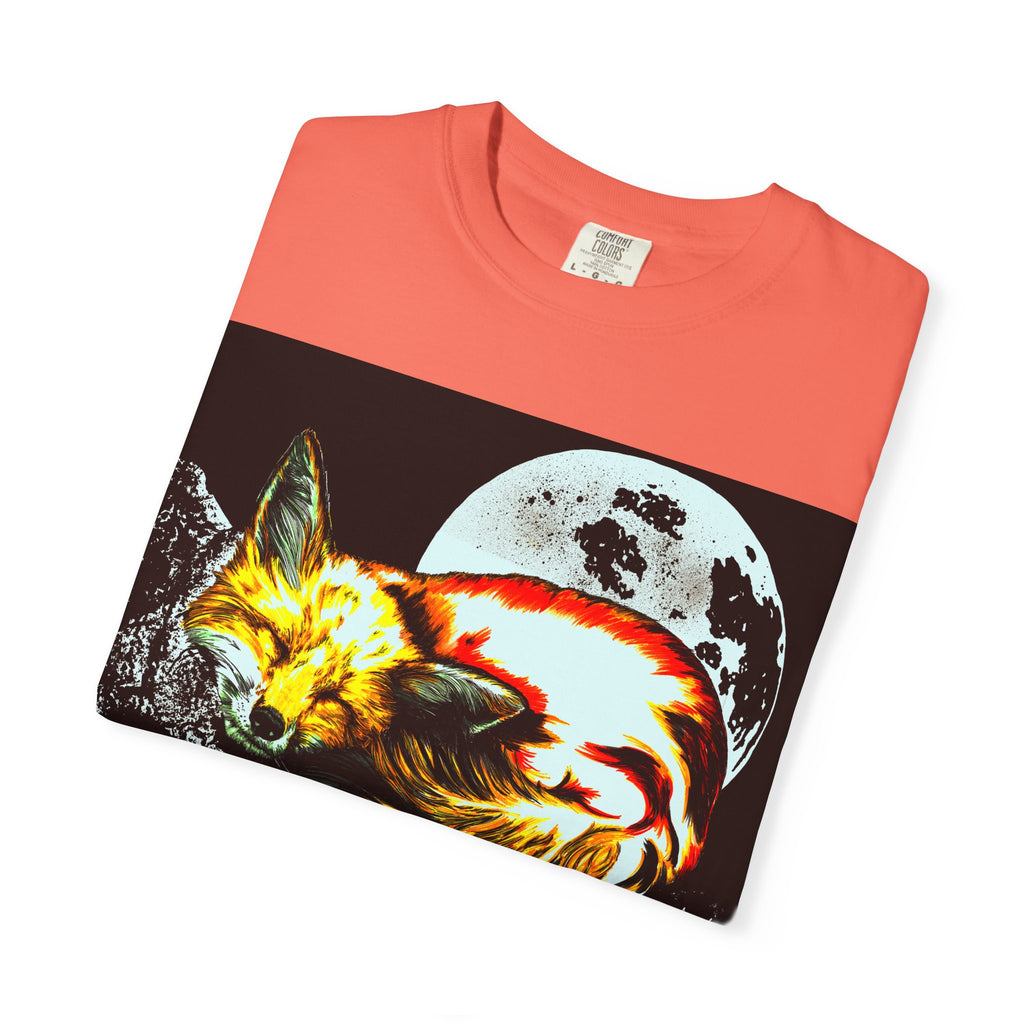 Dreamy Red Fox Graphic Unisex T-Shirt - Night Vibes