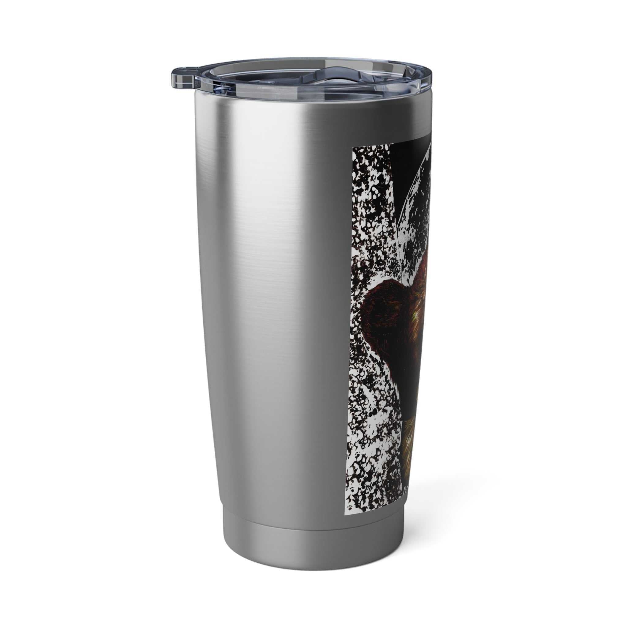 Brown Bear Cub 20oz Tumbler, Wildlife Art Mug