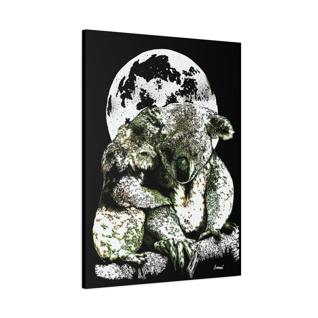 Koala Wall Art, Koala Print, Hand-Drawn Koalas, Wildlife Art