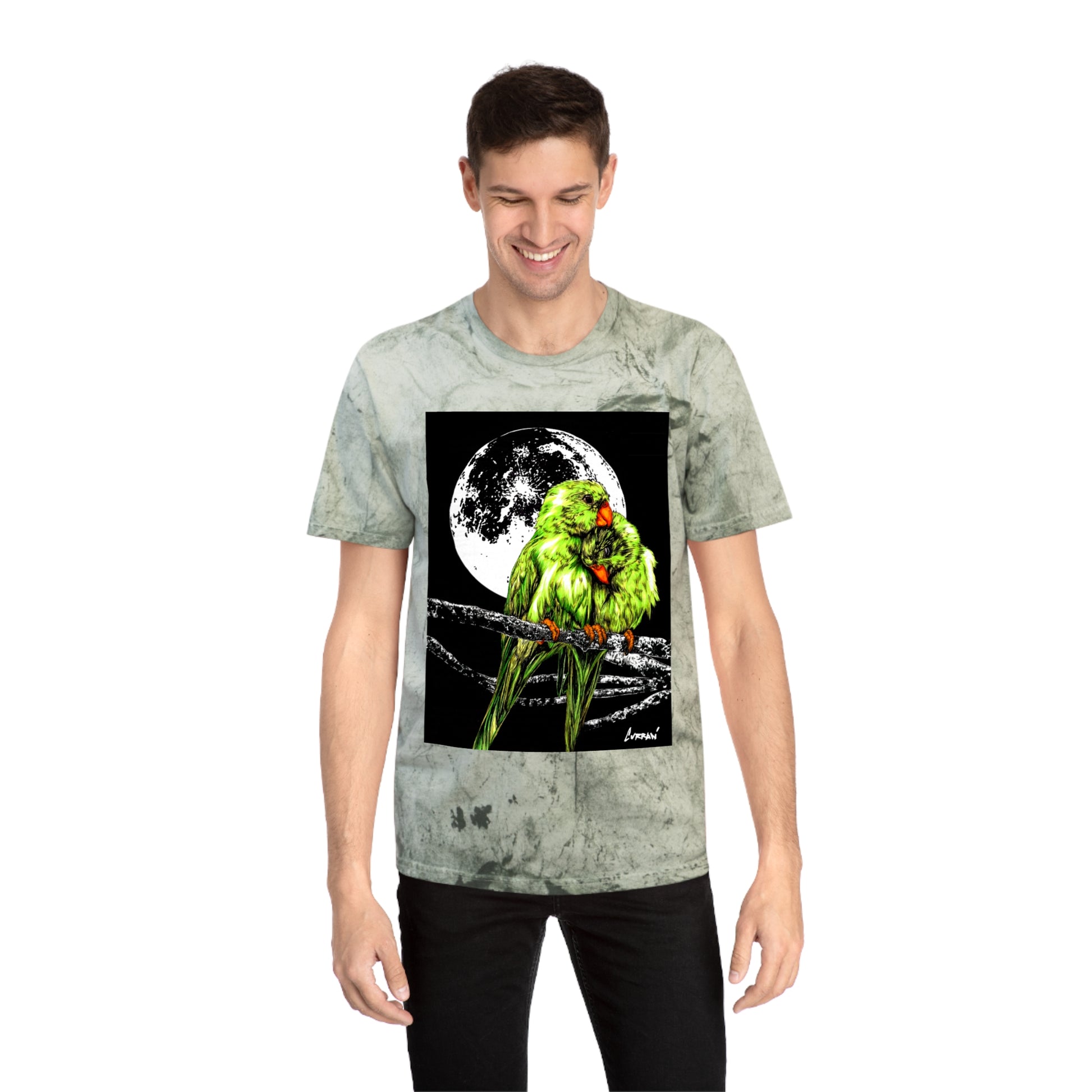 Beautiful Parrot Art Unisex Tee - Nature Lovers Gift